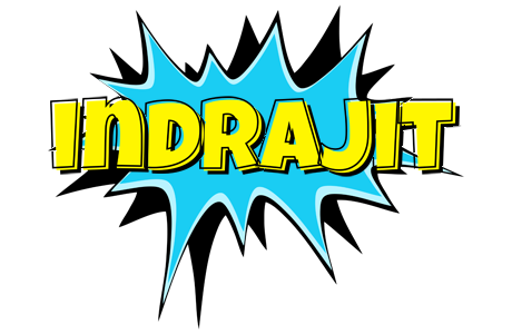 Indrajit amazing logo