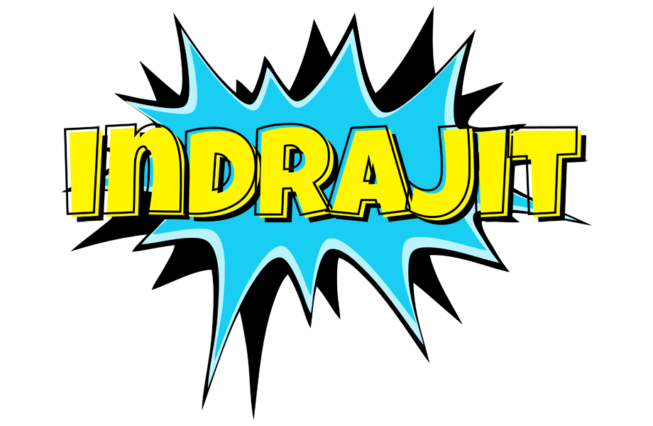 Indrajit amazing logo