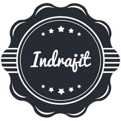 Indrajit badge logo