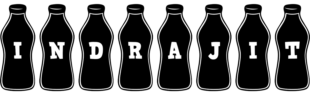 Indrajit bottle logo