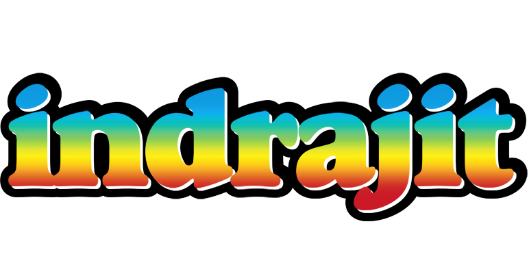 Indrajit color logo