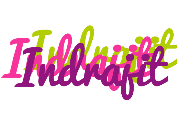 Indrajit flowers logo