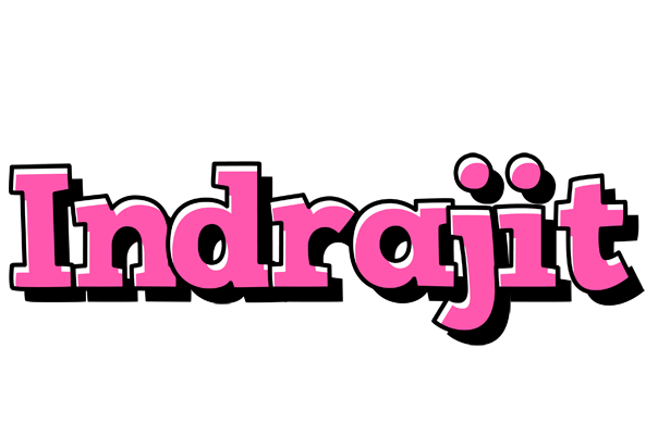 Indrajit girlish logo
