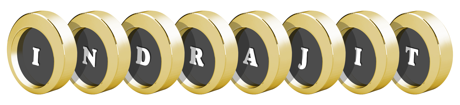 Indrajit gold logo
