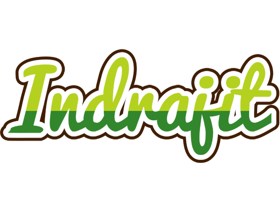Indrajit golfing logo