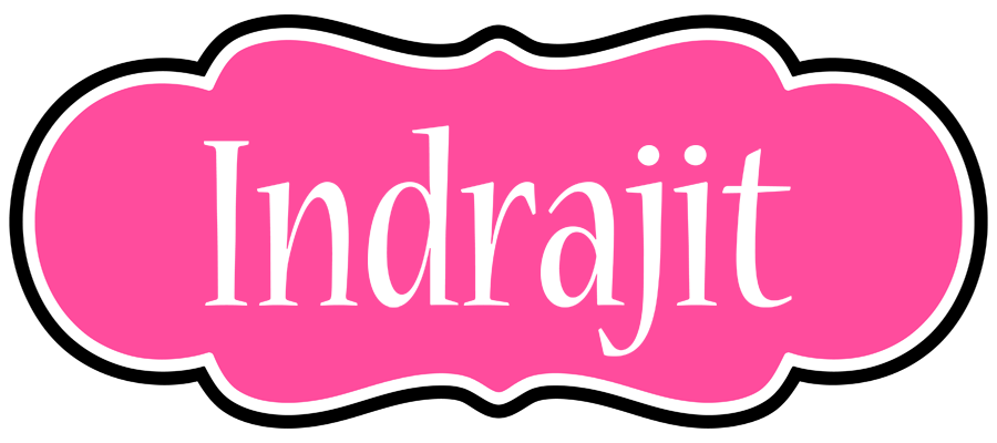 Indrajit invitation logo