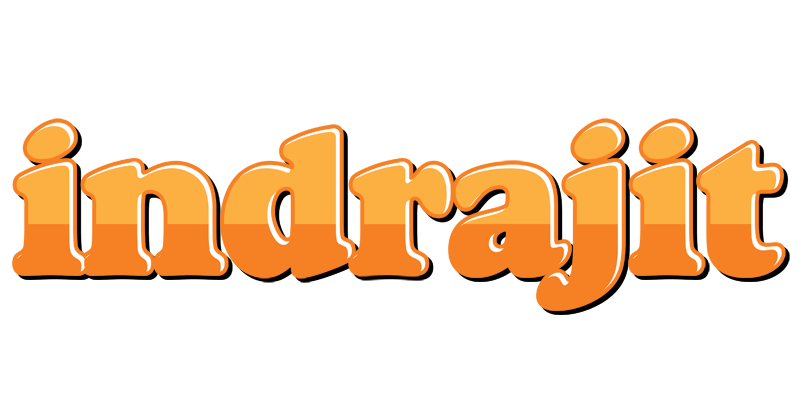 Indrajit orange logo