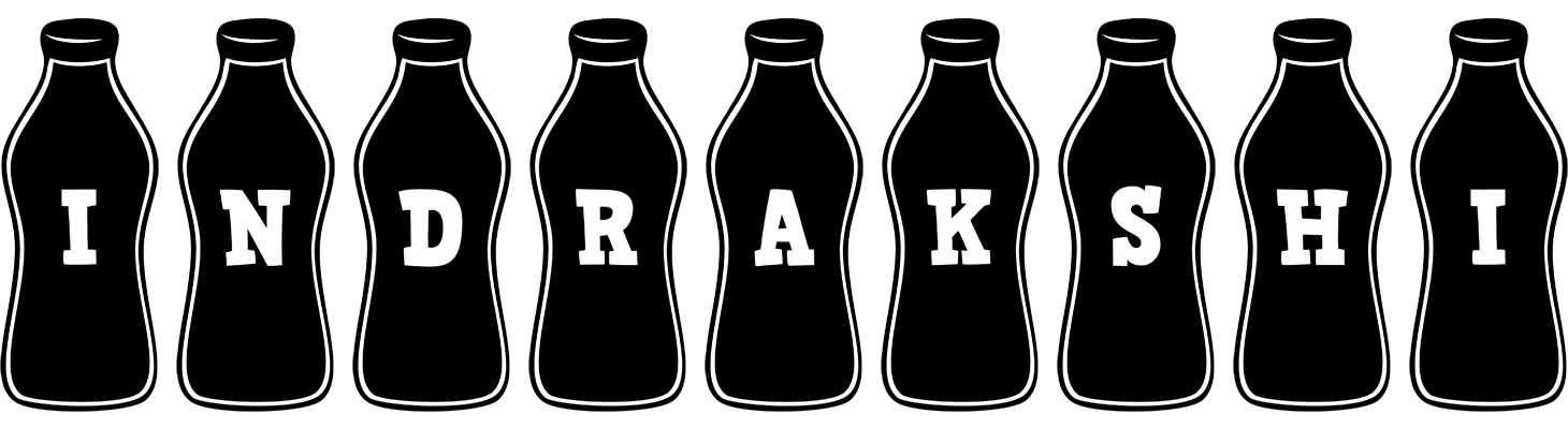 Indrakshi bottle logo