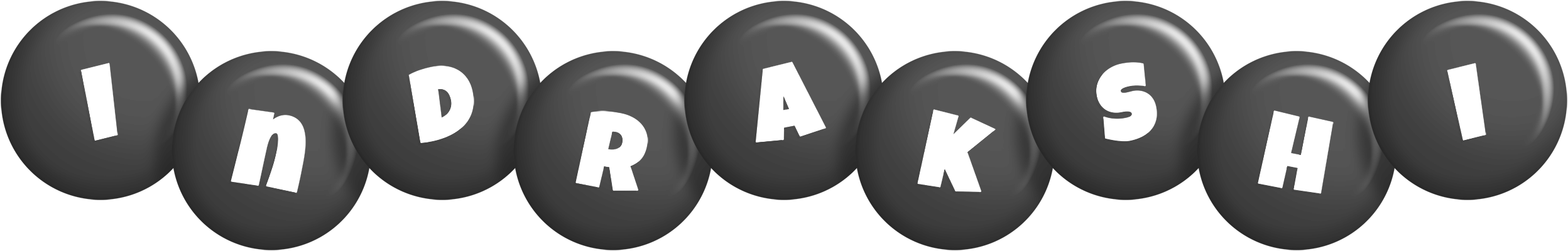 Indrakshi candy-black logo