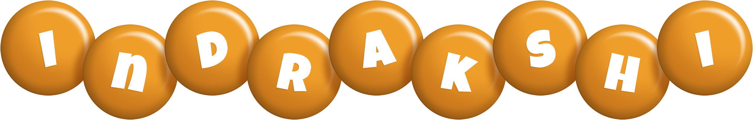Indrakshi candy-orange logo