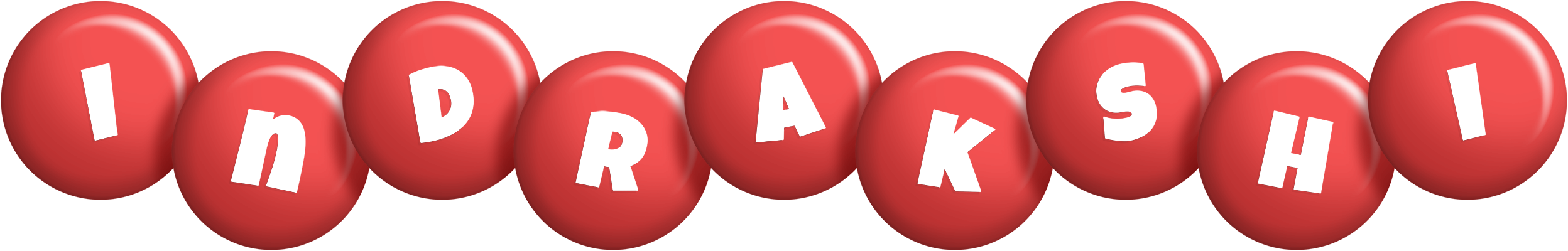 Indrakshi candy-red logo