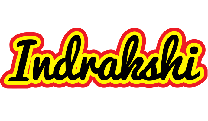 Indrakshi flaming logo