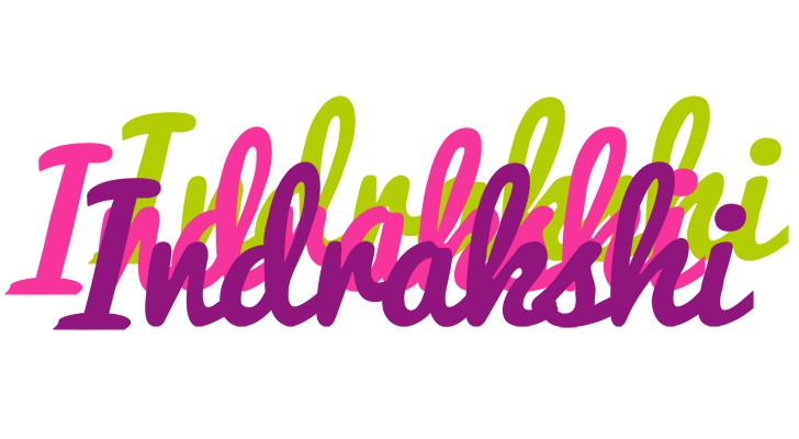 Indrakshi flowers logo