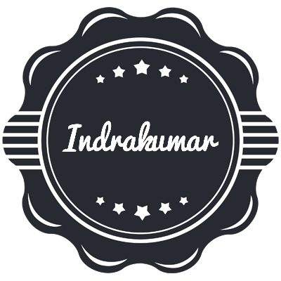 Indrakumar badge logo