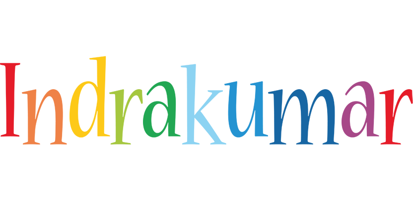 Indrakumar birthday logo
