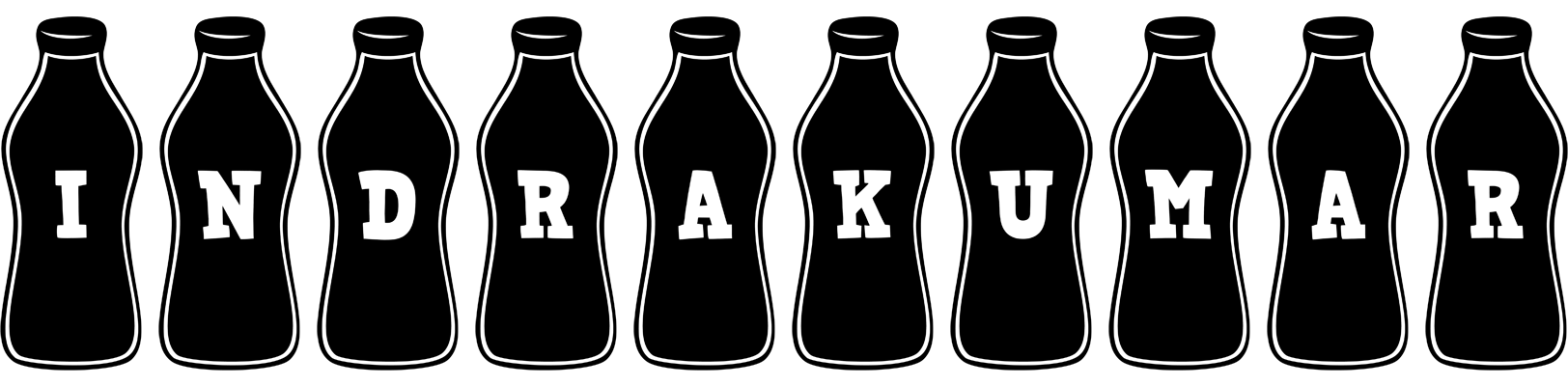 Indrakumar bottle logo