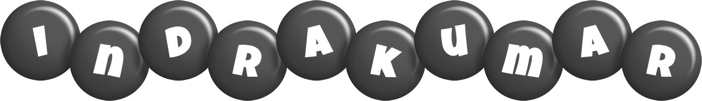 Indrakumar candy-black logo