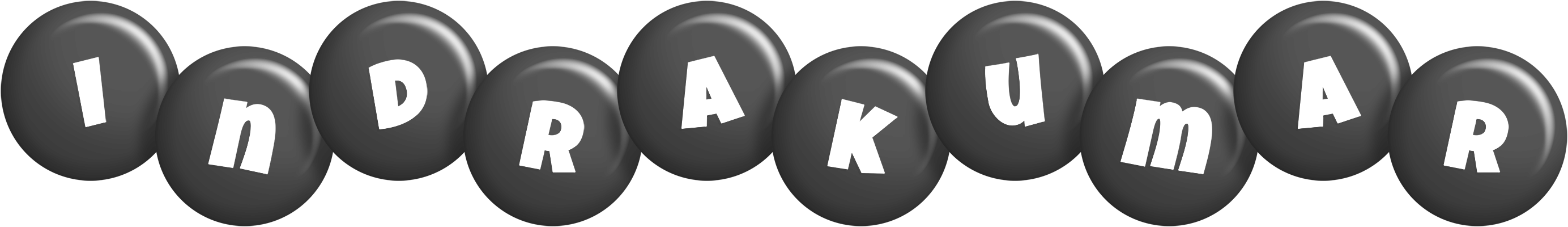 Indrakumar candy-black logo