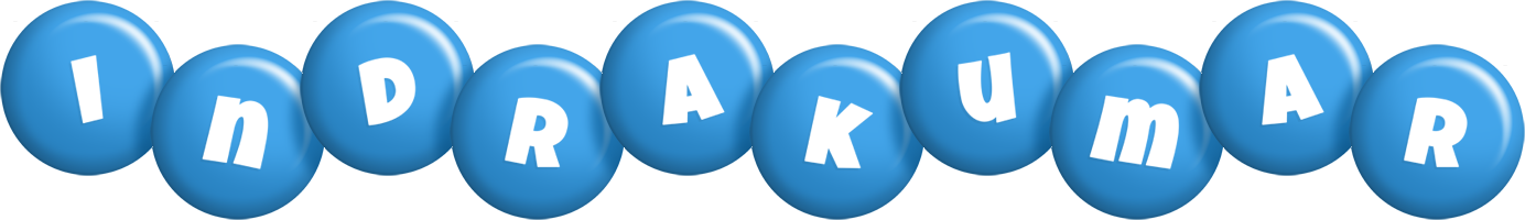 Indrakumar candy-blue logo