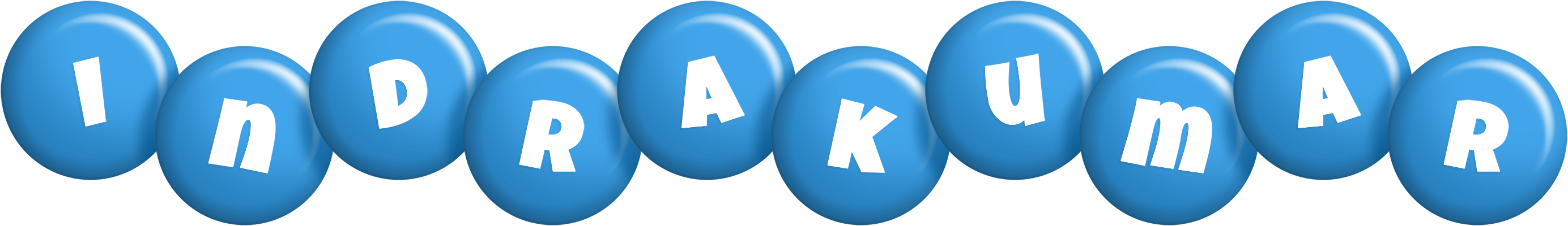 Indrakumar candy-blue logo