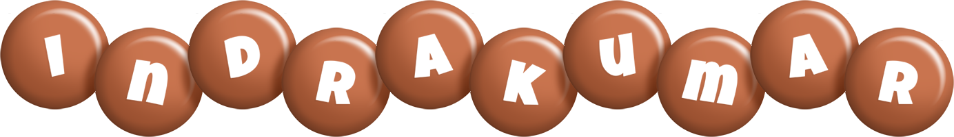 Indrakumar candy-brown logo
