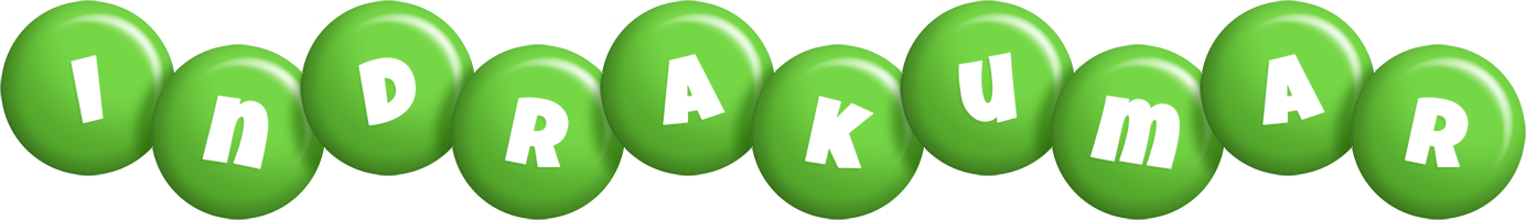 Indrakumar candy-green logo