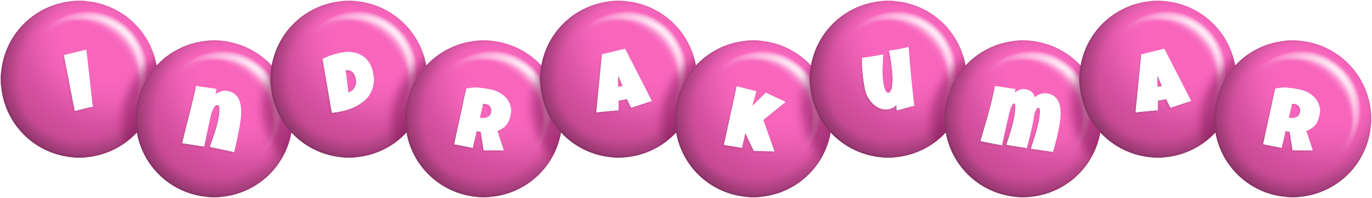 Indrakumar candy-pink logo