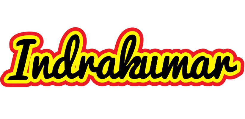 Indrakumar flaming logo