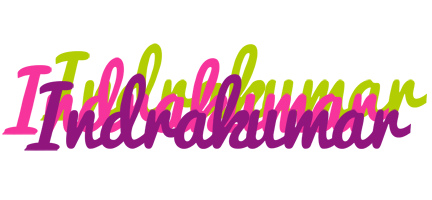 Indrakumar flowers logo