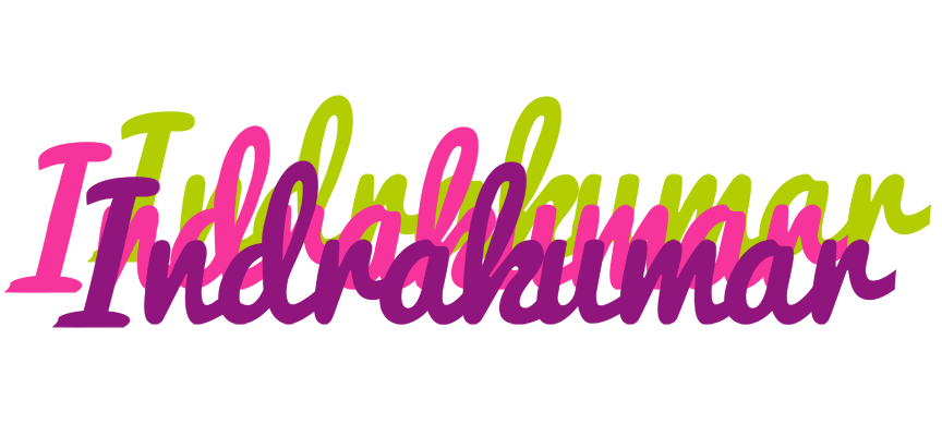Indrakumar flowers logo