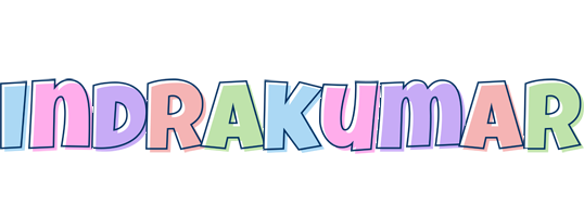 Indrakumar pastel logo