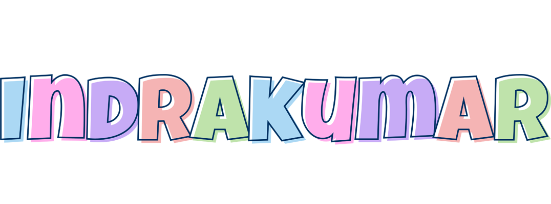 Indrakumar pastel logo
