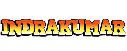 Indrakumar sunset logo