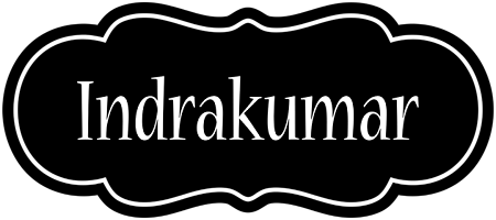 Indrakumar welcome logo