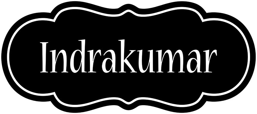 Indrakumar welcome logo