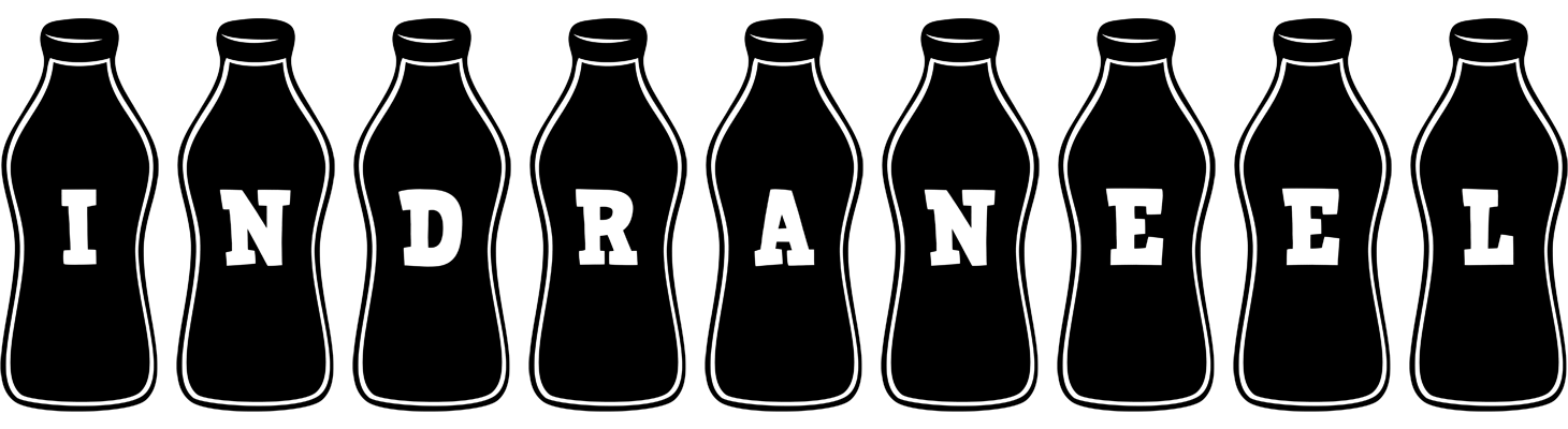 Indraneel bottle logo