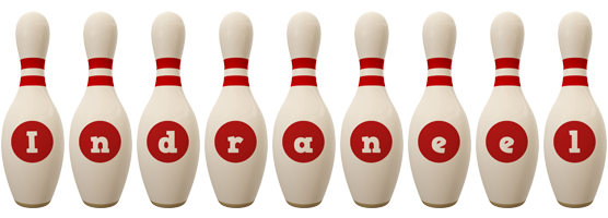 Indraneel bowling-pin logo