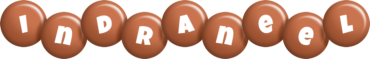 Indraneel candy-brown logo