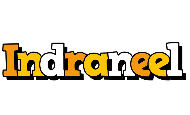 Indraneel cartoon logo