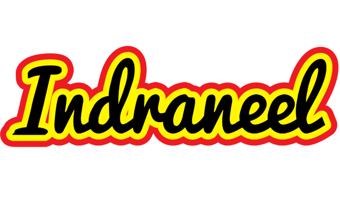 Indraneel flaming logo