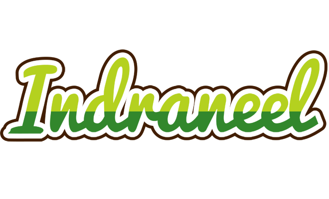 Indraneel golfing logo