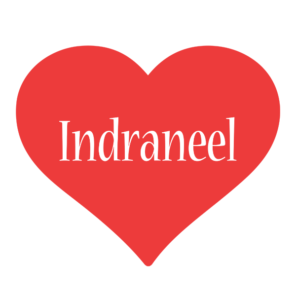 Indraneel love logo