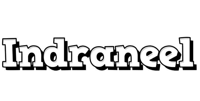 Indraneel snowing logo