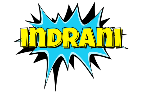 Indrani amazing logo