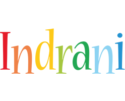 Indrani birthday logo