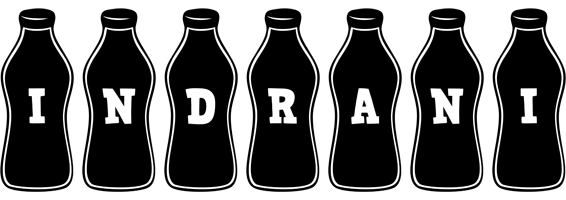 Indrani bottle logo