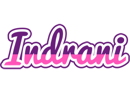 Indrani cheerful logo