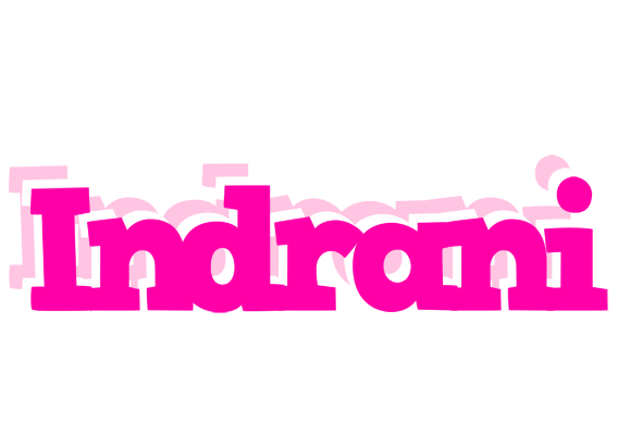 Indrani dancing logo