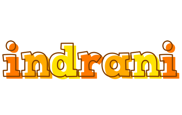Indrani desert logo