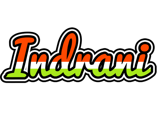 Indrani exotic logo